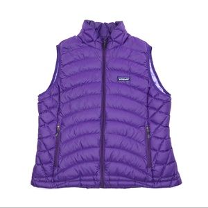 Patagonia Goose Down Quilted Puffer Vest Women L